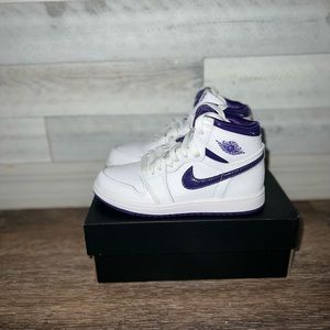 JORDAN 1 HIGH💜 COURT PURPLE 1s